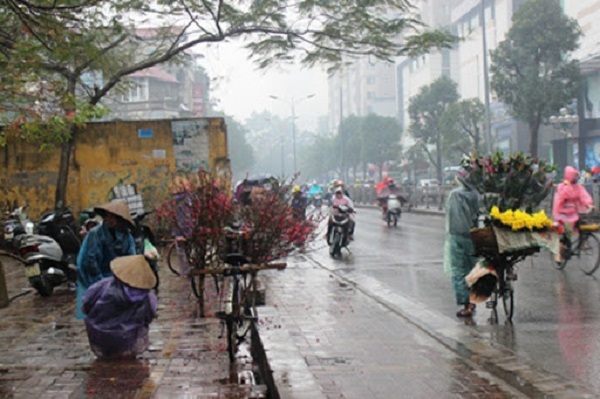 Tin tức dự báo thời tiết hôm nay 13/1: Hà Nội trời rét, có mưa nhỏ