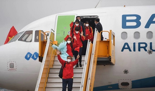 Đội tuyển nữ Việt Nam về nước, khép lại hành trình gần 60 ngày chinh phục giấc mơ World Cup