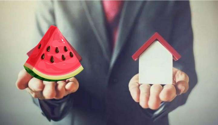 Chuyện lạ Trung Quốc, dùng hoa quả để mua nhà