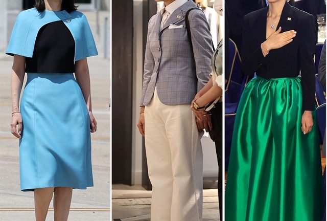 Phong cách thời trang nổi bật của Đệ nhất Phu nhân Hàn Quốc
