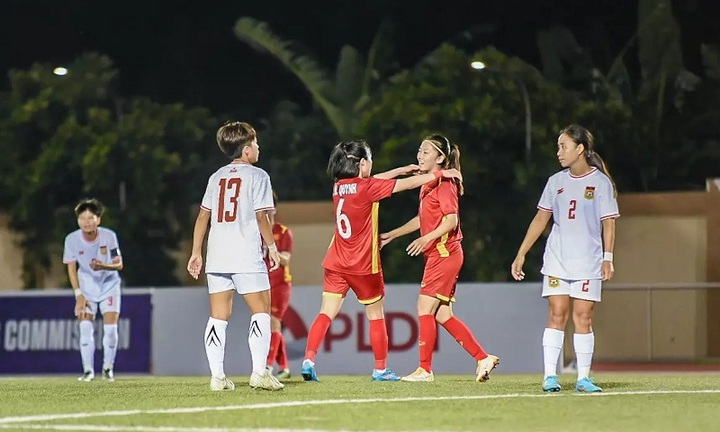 AFF Cup nữ 2022: Đánh bại Lào với 