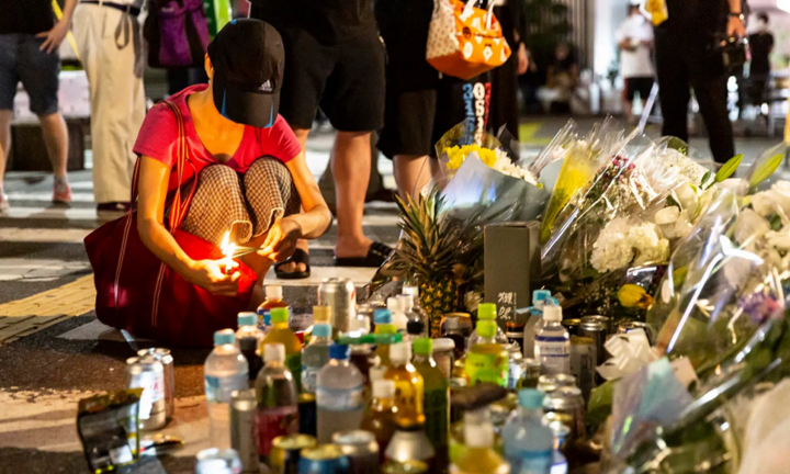 Lễ tang ông Abe được tổ chức tại ngôi đền ở Tokyo