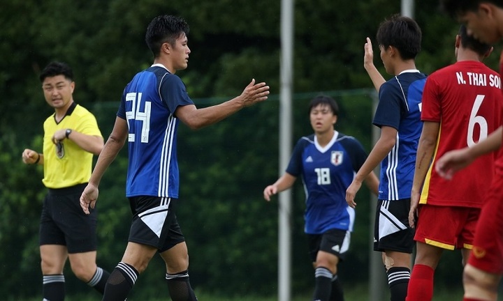U20 Việt Nam thua đậm U20 Nhật Bản trong trận cầu 3 hiệp