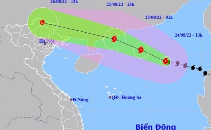 Tin tức dự báo thời tiết hôm nay 25/8: Ảnh hưởng bởi bão Maon, miền Bắc mưa to