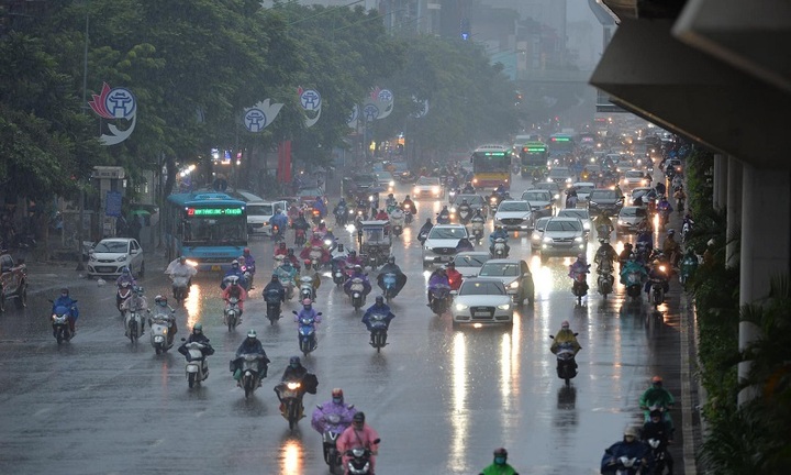 Tin tức dự báo thời tiết hôm nay 4/9: Hà Nội có mưa rào và dông