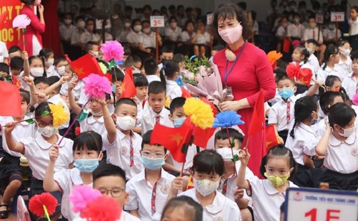 Sáng nay, hơn 23 triệu học sinh cả nước tưng bừng khai giảng năm học mới