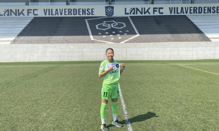 Huỳnh Như nói gì sau màn chào sân lịch sử trên đất Bồ Đào Nha?