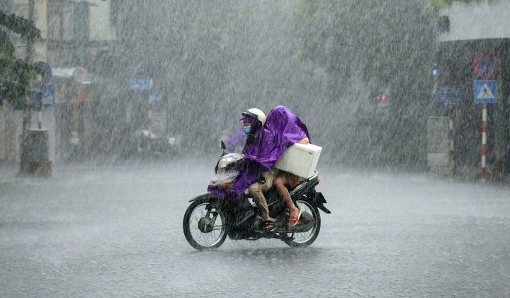 Tin tức dự báo thời tiết hôm nay 16/9: Hà Nội có mưa dông, cục bộ mưa to