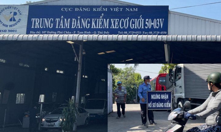 4 trung tâm đăng kiểm ở TP.HCM được hoạt động trở lại từ ngày 16/1