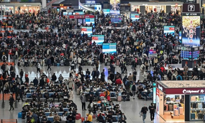 Trung Quốc bước vào cao điểm xuân vận đầu tiên sau nới lỏng chống dịch COVID-19