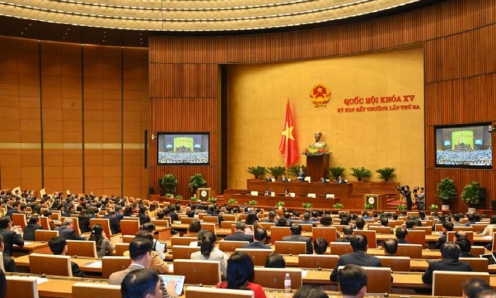 Quốc hội thông qua nghị quyết về công tác nhân sự tại kỳ họp bất thường lần 3