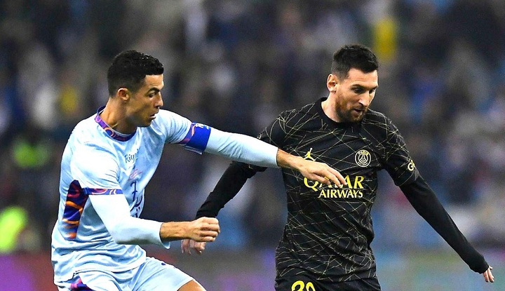 Ronaldo lập cú đúp trong ngày tái ngộ Messi tại Ả Rập Xê Út