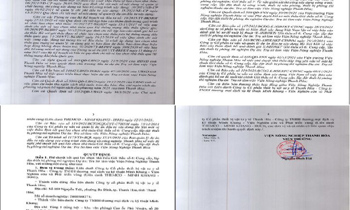 Viện Nông nghiệp Thanh Hóa: Công tác thẩm định giá gói thầu đã thực sự công tâm?