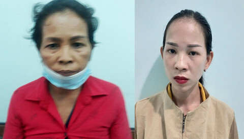 An Giang: Bắt giam 2 mẹ con buôn bán ma tuý, thu giữ 320 triệu đồng