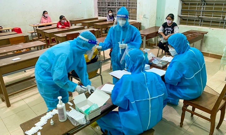 Quảng Nam: Phát hiên 19 ca mắc COVID-19 mới, 17 ca liên quan đến trường học