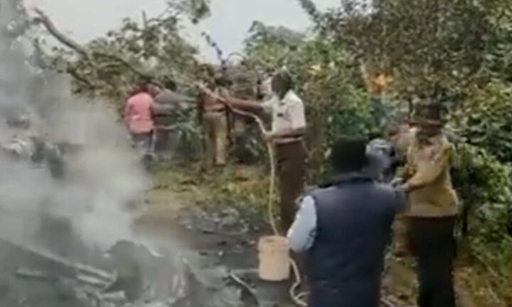 Nhân chứng kể khoảnh khắc trực thăng chở Tổng tham mưu trưởng Ấn Độ gặp nạn