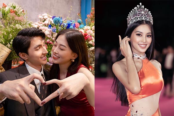 Vào chúc mừng Phương Nga được cầu hôn, Tiểu Vy 