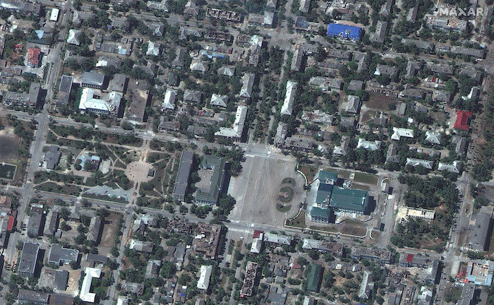 Tin tức Ukraine mới nhất ngày 8/6: Ảnh vệ tinh cho thấy thiệt hại nặng nề ở Severodonetsk và Rubizhne