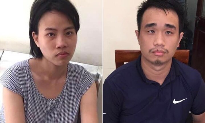 Khởi tố cặp đôi đánh, bịt băng dính vào miệng bé gái 1 tuổi ở Hà Nội