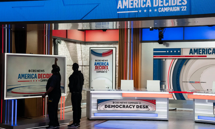 Truyền hình Mỹ chuẩn bị cho đêm bầu cử