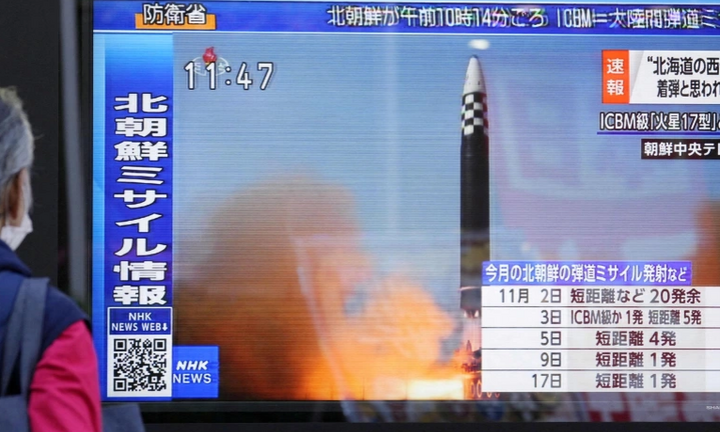 Hội đồng bảo an lên án vụ phóng thử tên lửa Hwasong-17 của Triều Tiên