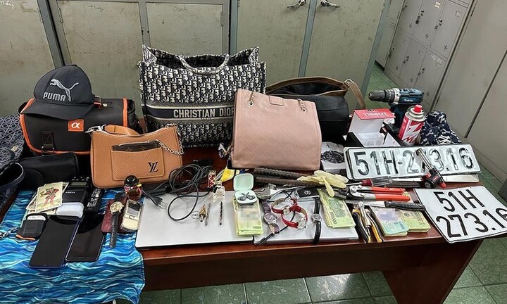 Bắt nhóm trộm lái ô tô từ Nghệ An đột nhập biệt thự ở TP.HCM