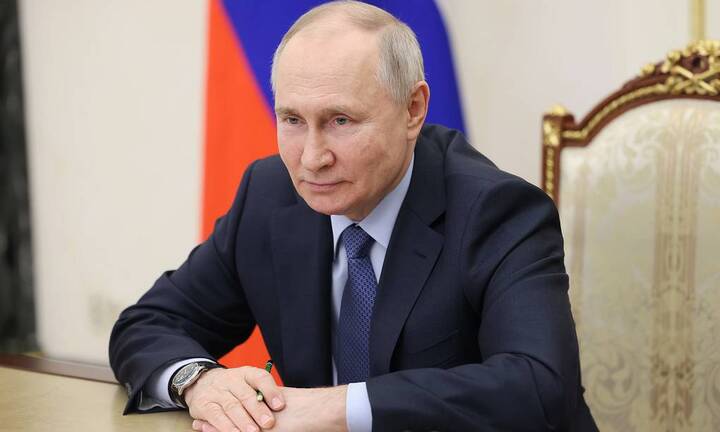 Tổng thống Putin đến thăm thành phố Melitopol