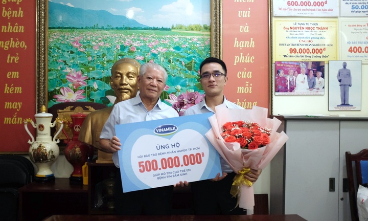 Vinamilk đồng hành cùng hội bảo trợ bệnh nhân nghèo TP.HCM hỗ trợ phẫu thuật tim cho trẻ em khó khăn