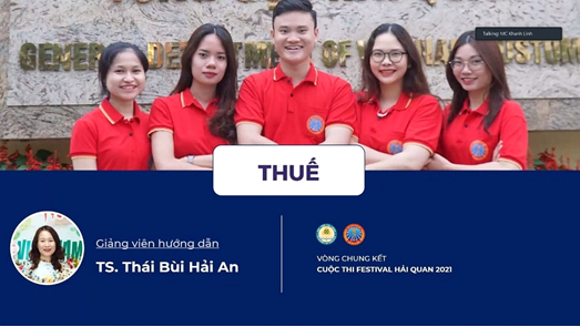 Tổ chức thành công chung kết cuộc thi: Tìm hiểu về Hải quan – Festival Hải quan 2021