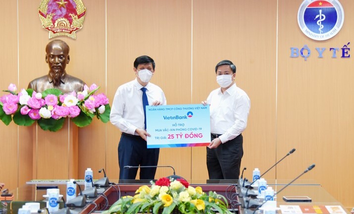 VietinBank đã dành gần 100 tỷ đồng cùng Chính phủ, địa phương phòng, chống dịch COVID-19