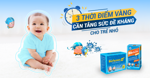 3 thời điểm vàng mẹ cần chú ý tăng sức đề kháng cho bé yêu