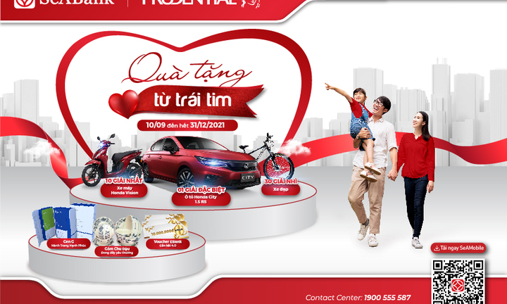 SeABank dành 4,6 tỷ đồng tặng khách hàng mua bảo hiểm nhân thọ 