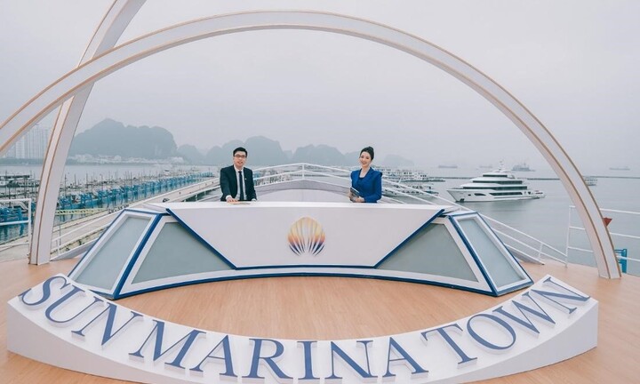 Show trình diễn “Không – Thủy – Bộ” tại dự án Sun Marina Town