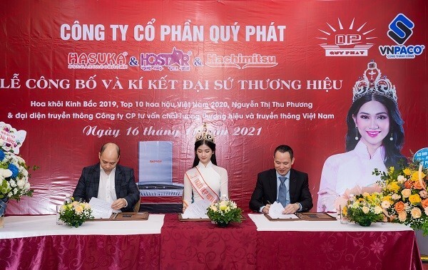 Công ty Cổ phần Quý Phát ra mắt đại sứ thương hiệu