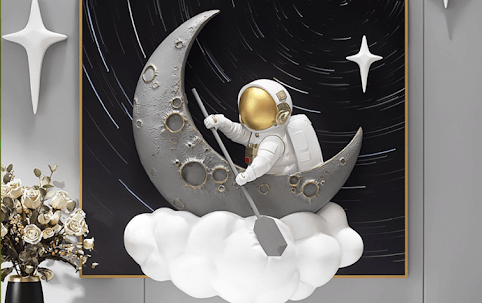 Cách treo tranh trang trí phòng ngủ hợp phong thủy