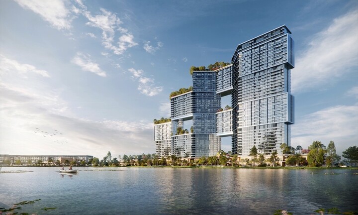 Việt Nam có thêm toà tháp biểu tượng, đưa 8 công viên và gần 1.000 khu vườn lên giữa không trung