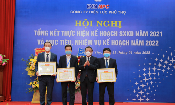 Công ty Điện lực Phú Thọ: Hoàn thành xuất sắc nhiệm vụ, đạt vượt chỉ tiêu năm 2021