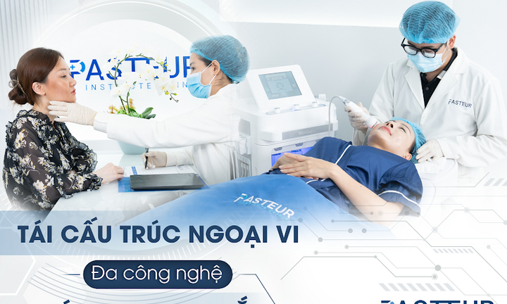 Trẻ hóa khuôn mặt bằng tái cấu trúc ngoại vi khác gì so với phẫu thuật thẩm mỹ?