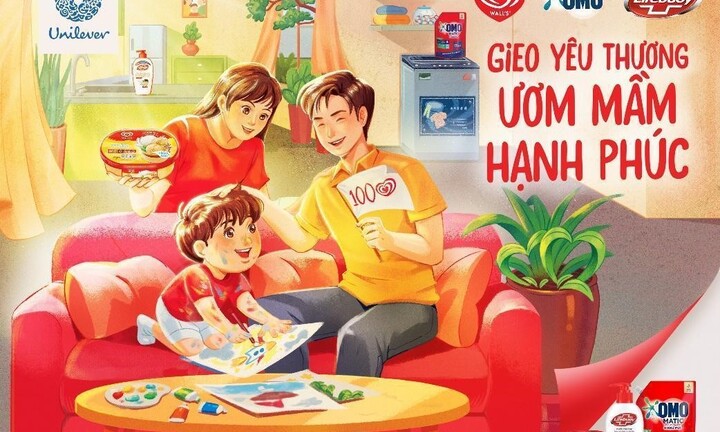 Unilever phối hợp cùng hội bảo vệ quyền trẻ em Việt Nam khởi xướng chiến dịch “Gieo yêu thương, Ươm mầm hạnh phúc”