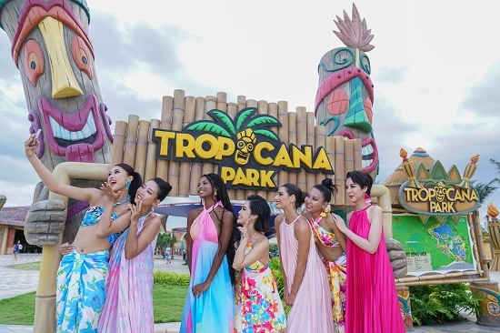 Các hoa hậu khám phá đại lộ shophouse NovaWorld Ho Tram 