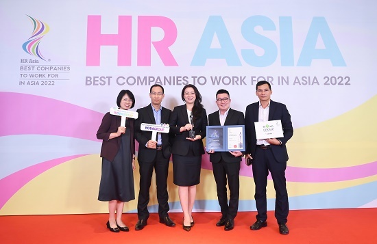 NovaGroup đón nhận giải thưởng “Nơi làm việc tốt nhất châu Á 2022” do Tạp chí HR Asia bình chọn