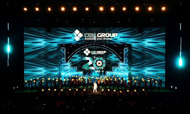 Kỉ niệm 20 năm thành lập Cen Group tổ chức Đại lễ hội “Hiện thực hóa triệu ước mơ” và công bố nhận diện thương hiệu mới