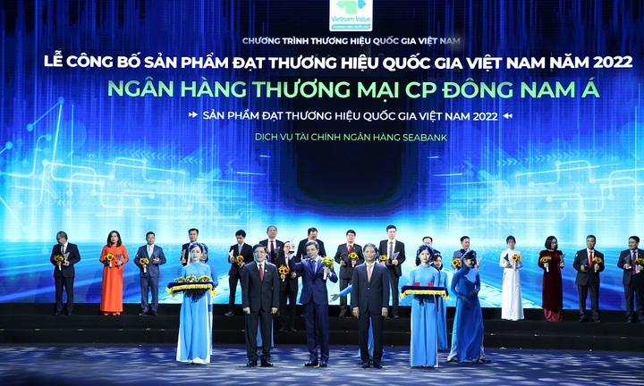 SeABank lần thứ 2 được vinh danh Thương hiệu Quốc gia