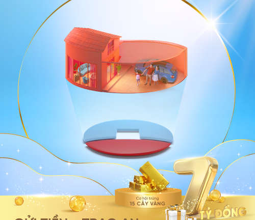 Cơ hội nhận tới 15 cây vàng SJC khi gửi tiền tại VietinBank