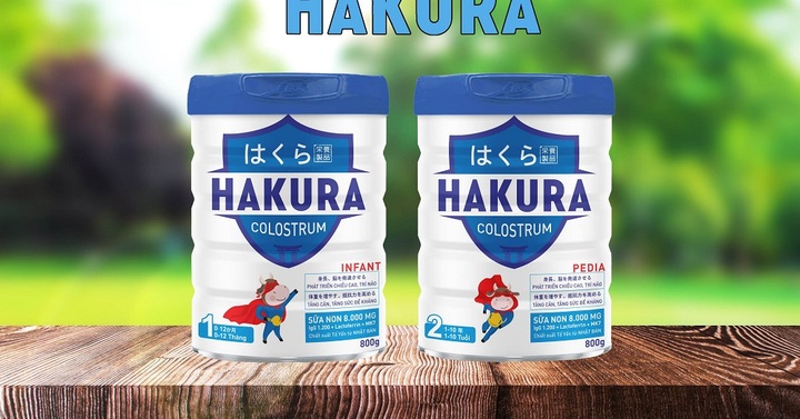 Sữa Hakura Colostrum – Dinh dưỡng sữa non đến từ Nhật Bản nuôi dưỡng vượt trội cho sức khỏe và trí tuệ tương lai của trẻ