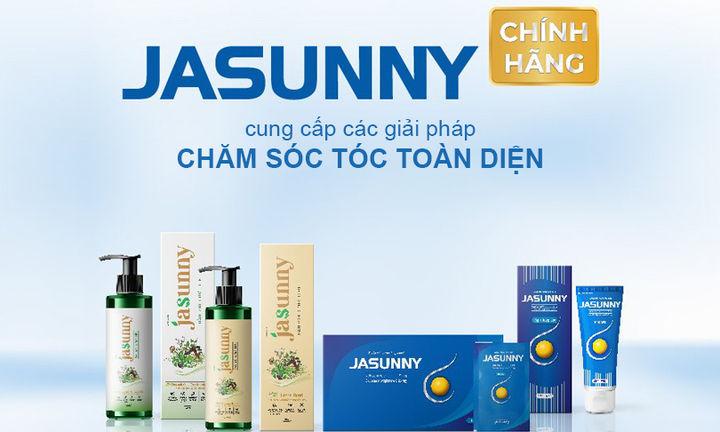 Dầu gội Jasunny chính hang – Thương hiệu cung cấp các giải pháp chăm sóc tóc toàn diện