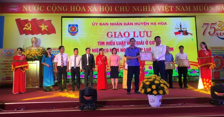 Huyện Hạ Hòa, Phú Thọ: Nâng cao hiệu quả thực hiện luật phổ biến giáo dục pháp luật