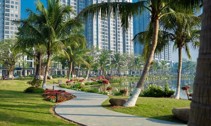 Ecopark đưa vào hoạt động cung đường dạo bộ đẹp nhất miền Bắc