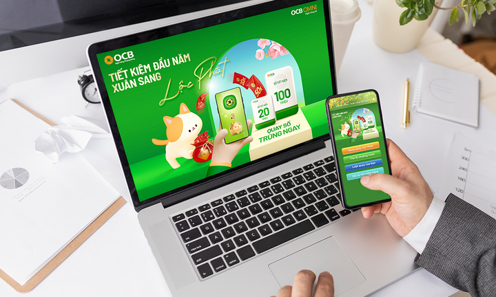 Hơn 50.000 quà tặng dành cho khách hàng gửi tiết kiệm trực tuyến