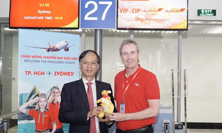 Từ hôm nay, Vietjet chào đón khách hàng trên các đường bay kết nối Melbourne, Sydney với Việt Nam